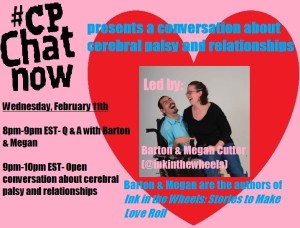 CPChatNow presents a conversation on cerebral palsy and relationships