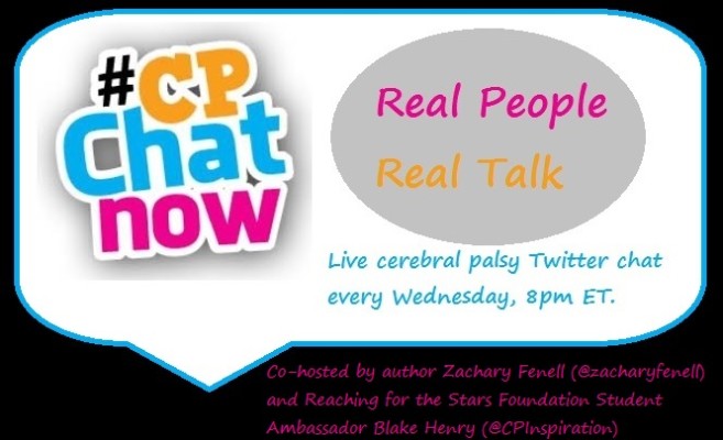 Real people, real talk! The live Twitter chat CPChatNow takes place every Wednesday 8pm ET.