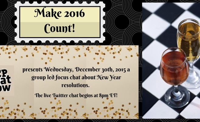 On Wednesday, December 30th #CPChatNow presents a focus chat about New Year resolutions.