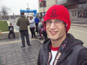 I accomplish my goal to finish the Lake Erie Monsters Community Fun Run with a 5k time under an hour.