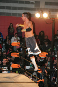 Zach Gowen's first claim to fame came as a professional wrestler.