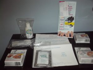 Pedifix sent me various samples to try out.