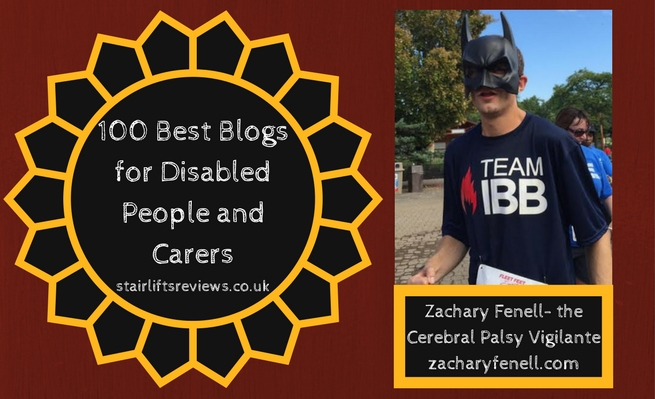Recently Stairlifts Reviews named my blog one of the best disability blogs.